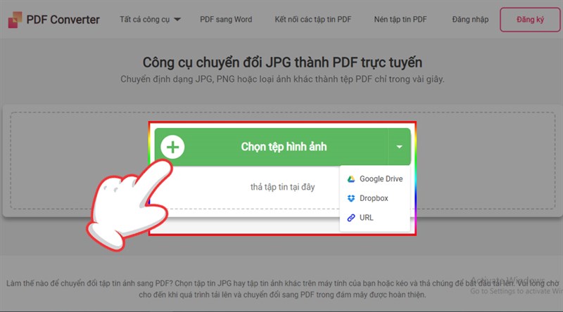 Hướng dẫn cách chuyển từ hình ảnh sang PDF đơn giản