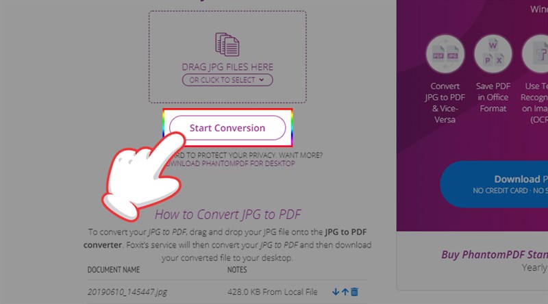 Hướng dẫn cách chuyển từ hình ảnh sang PDF đơn giản