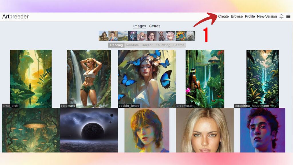 Artbreeder 