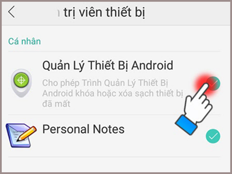 cách cài định vị giữa 2 điện thoại android