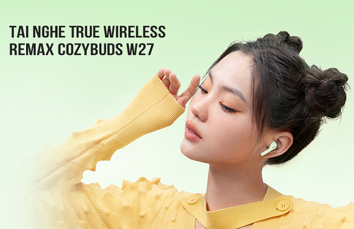 Tai nghe Bluetooth REMAX CozyBuds W27