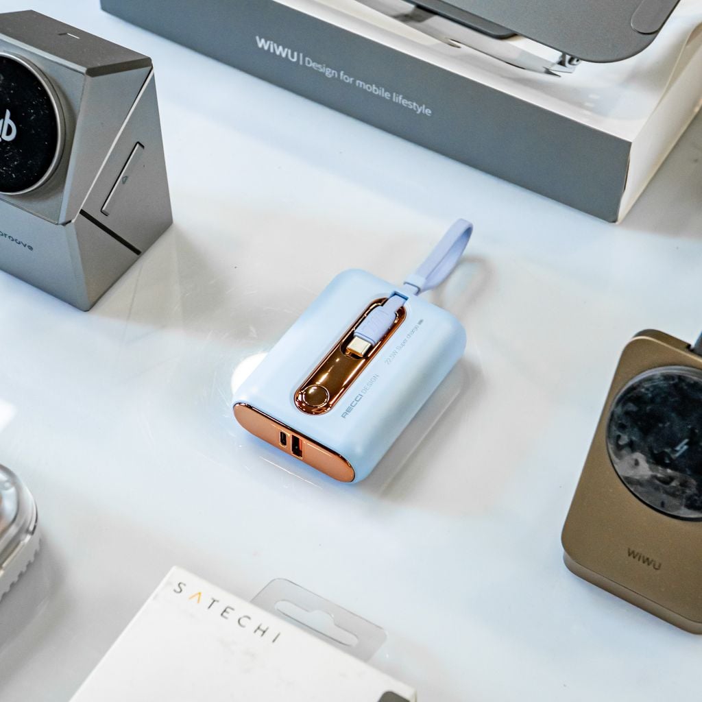 Vì sao sạc dự phòng Recci được ưa chuộng