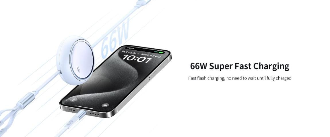 Cáp sạc Recci RS26T sạc nhanh 66W