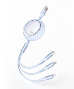 Cáp sạc 3 in 1 Recci RS26T 66W